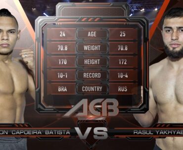 Хердесон Батиста vs. Расул Яхъяев | Herdeson Batista vs. Rasul Yakhyaev | ACB 60