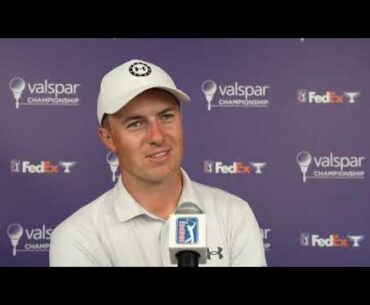 Jordan Spieth Saturday Flash Interview 2023 Valspar Championship · Round 3