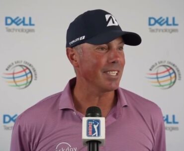 Matt Kuchar record Friday Flash Interview 2023 WGC Dell Technologies Match Play © PGA Tour