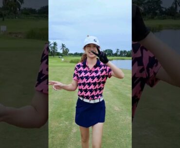 Putting ⛳️ #golf #missionhills #golfgirl #shorts
