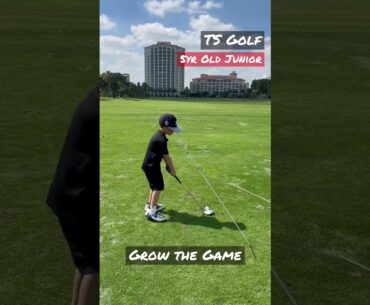 Junior Golfer! Ripping It! Keep GOLF FUN!