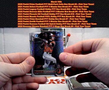 Jackpot Breakers Live Breaks!  3/16/2023  #boxbreak #sportscards #liveboxbreaks