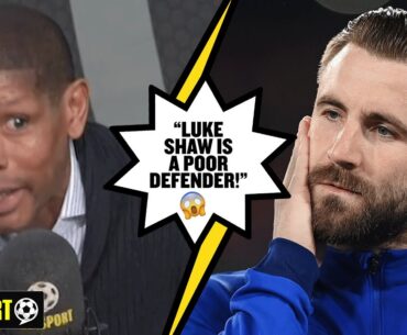 "A POOR DEFENDER!" 😠 Carlton Palmer doesn't hold back with his criticism of England's Luke Shaw!