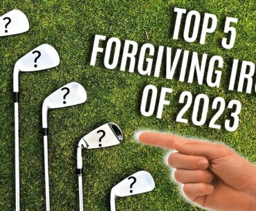 Top 5 Forgiving Irons For Mid to High Handicapers of 2023 (SPECIAL EDITION)