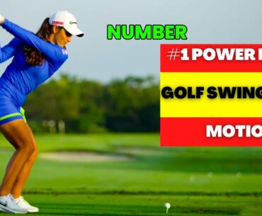 LPGA - MARIA FASSI GOLF SWING SLOW MOTION | BEST LPGA POWER HITTER, IRON AND DRIVER