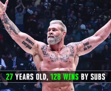 The Greatest Submission Artist – Gordon Ryan