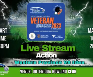 Perfect Delivery Bowls South Africa - 2023 Veteran Inter District Championship Livestream (Final)