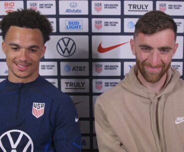 NATIONS LEAGUE TRAINING CAMP PRESS CONFERENCE: Antonee Robinson & Matt Turner | March 22, 2023