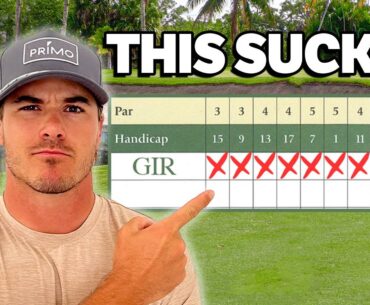 I Played Golf But Missed Every Green On Purpose..