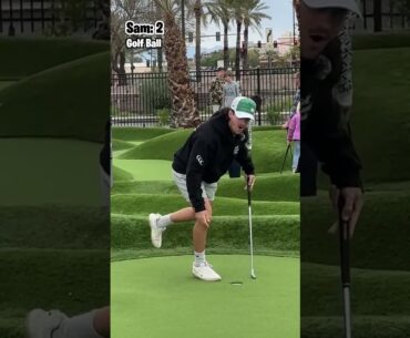 Mini Golf... But With IMPOSSIBLE Golf Balls (With @BustaJackGolf) Pt. 1