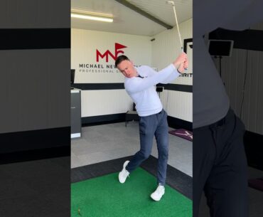 STOP YOUR OVER SWING - GOLF SWING TIP