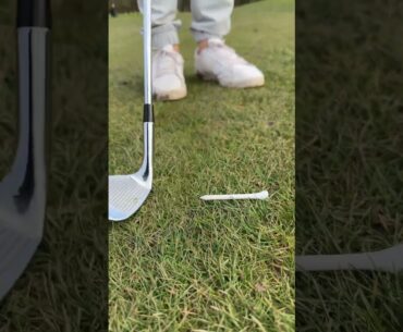 IT WORKS EVERY TIME! Never duff a CHIP SHOT AGAIN #golf #golfswing #ballstriking #golfball #golftip