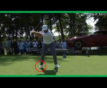 보기만해도 도움되는 숏백스윙 장타자 "존 람" 파워풀 스윙모션 & 슬로우모션, Power Hitter "Jon Rahm" Amazing Swing & Slow Motion 2023