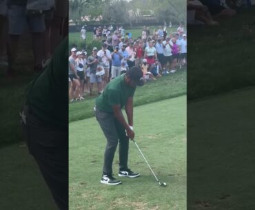 Tony Finau iron swing! #golf #pga #pgatour #golfer