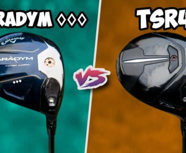 Callaway Paradym Triple Diamond vs Titleist TSR4 Driver | I Did NOT Expect This...