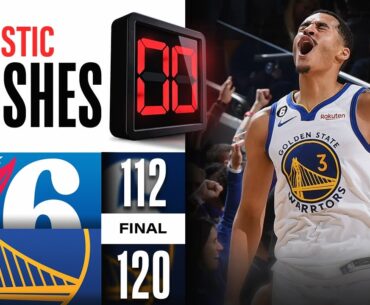 EXCITING Ending Final 4:46 76ers vs Warriors! | March 24, 2023