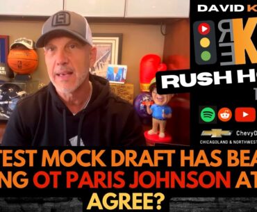 REKAP Rush Hour 🚗 - Latest Mock Draft has Bears taking OT Paris Johnson at #9. Agree?