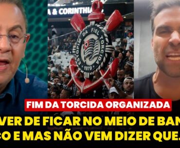 JORNALISTAS DA JOVEM PAN QUASE SAEM NO TAPA E BRIGAM AO VIVO APÓS INVASÃO NO CT DO CORINTHIANS