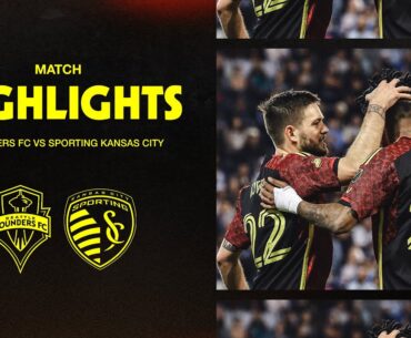 HIGHLIGHTS: Sporting Kansas City vs. Seattle Sounders FC | March 26, 2023