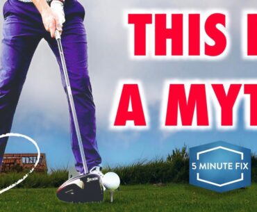 The driver set up MYTH costing you shots (golf swing basics that are wrong)