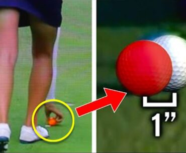 6 Times Professional Golfers Got Caught Cheating on LIVE TV