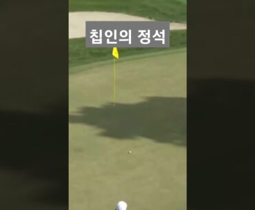 이경훈프로의 칩인의 정석. 이보다 부드러울수가 없다..나비처럼 날아서 벌처럼 쏙~ 킹스 멤버들이 응원해요~