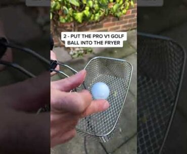 Father VS Son | DEEP FRIED GOLF BALL??