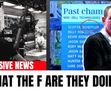 PGA tour receive HUGE BACKLASH after PATHETIC ACT against LIV...
