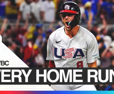 Every home run of the 2023 World Baseball Classic feat. Shohei Ohtani, Mike Trout & more!