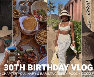 30TH BDAY VLOG IN NAYARIT, MX- TACO & BARISTA CLASS + POOL + GOOD FOOD + OOTDs + MORE | iDESIGN8