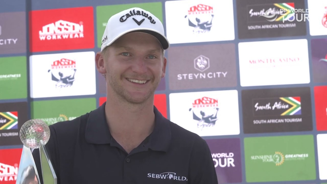 Nick Bachem Winner Interview 2023 Jonsson Workwear Open © DP World Tour Nick Bachem Winner Interview 2023 Jonsson Workwear Open © DP World Tour