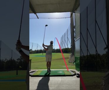 Titleist TSR2 Driver shot tracer at Thornleigh Golf Centre #shottracer #golf #shortsclip