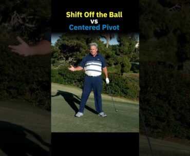 Centered Pivot vs Shift Off the Ball