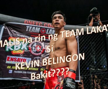 Umalis na rin ng Team Lakay si Kevin "Silencer" Belingon. Bakit?