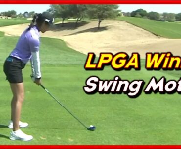 LPGA Winner "Celine Boutier" Solid Iron-Driver Swing & Slow MotionsㅣDrive On 2023 Champion