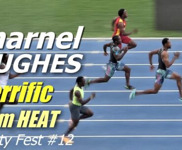 Zharnel HUGHES Looks Terrific | HEAT 5 | MEN 100m | Velocity Fest 12