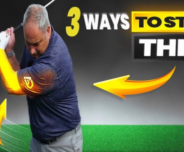 3 Reason Why YOUR LEAD Arm Bends In The Golf Swing