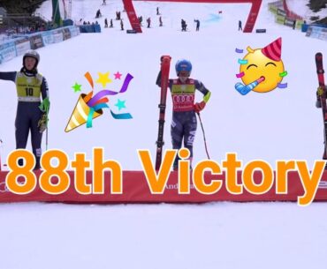Ski Alpin Women's last giant Slalom - Soldeu 2.run Highlights