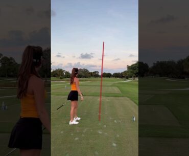 Come play this par 4 with me ! #golf #golfgirl #golfswing #shorts #sports #golftips