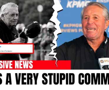 HUGE REACTION as GARY PLAYER RISKS WRATH OF THE GREEN JACKET!