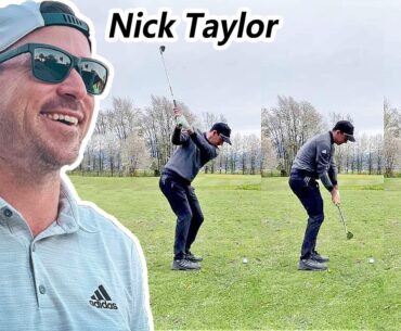 Nick Taylor ニック・テイラー カナダの男子ゴルフ スローモーションスイング!!!