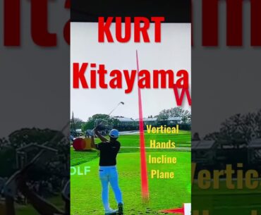 Kurt Kitayama THIS WEEKS WINNER  vertical hands with inclined plane | WHIP #power #pga #kpga #pure