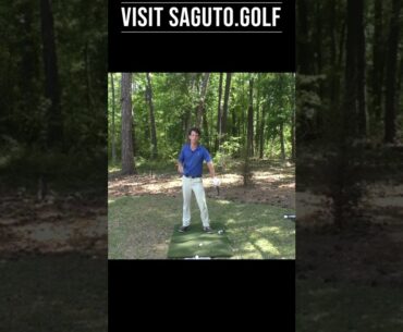 Don't Hinge Your Wrists in the Golf Swing - SOUNDS CRAZY But You Need to Know This!  #shorts