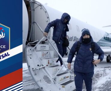 Futsal : Les Bleus en Norvège...sous la neige !