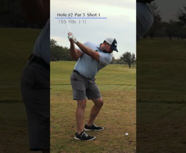 Easy 9 Iron at 155 yards. #golfshorts #golfswing #golf