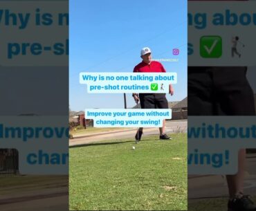 Why is no one talking about pre-shot routines