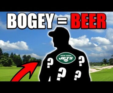 Bogey = Drink a Beer! With NFL Star