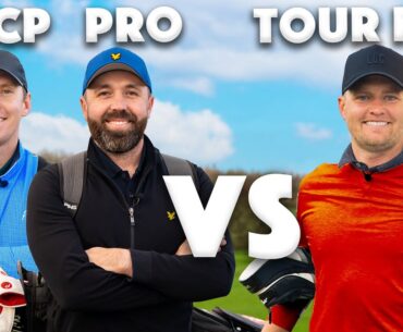 Can 2 good Golfers playing Scramble beat a Tour Pro?