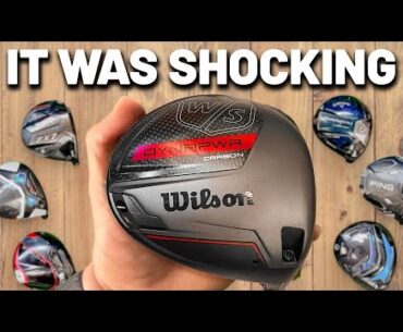 I tested the NEW WILSON DRIVER against the BIG BRANDS… SHOCKING RESULT
