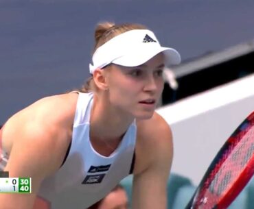 RYBAKINA VS TREVISAN MIAMI OPEN QF (55 minutes) | March 28, 2023